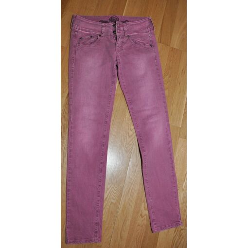 Jupe En Jean Denim Bordeaux Marlboro Classics Taille 36 - Neuf Avec étiquettes, Style Mini