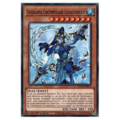 Carte Yu-Gi-Oh Etco-Fr033 Chilblainia Circumpolaire Cataclysmique Fr