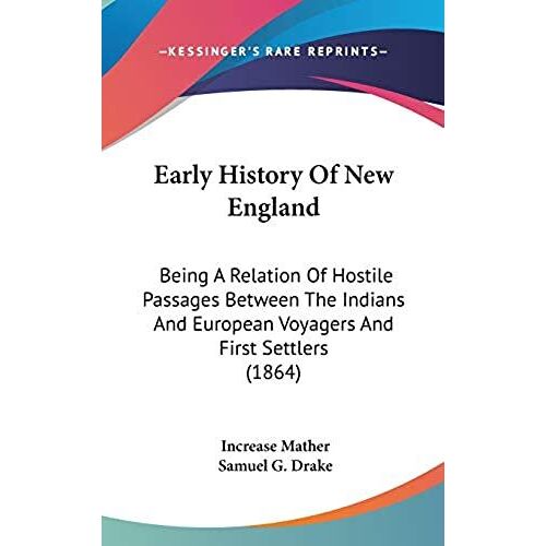 Early History Of New England