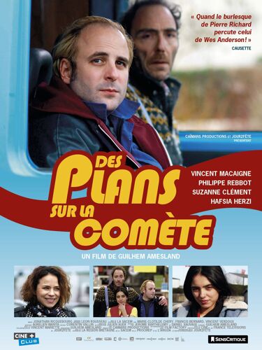 Des Plans Sur La Comète - Véritable Affiche De Cinéma Pliée - Format 120x160 Cm - De Guilhem Amesland Avec Vincent Macaigne, Philippe Rebbot, Esteban - 2017