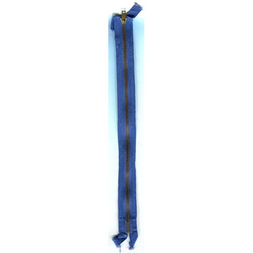 Fermeture Eclair - Métal - Jeans - 23 Cm