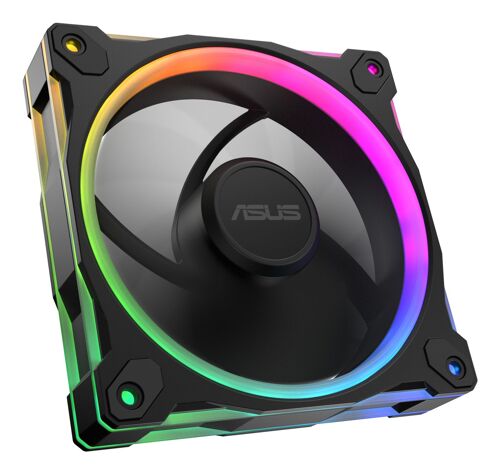 ASUS Prime MR120 Fan ARGB Reverse Black Boitier PC Ventilateur 12 cm Noir