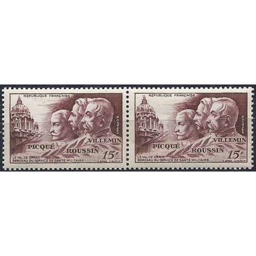 Yvert Et Tellier N° 898 - Paire - Médecine Militaire. Neuf Sc (Mnh)