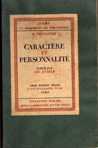 Caractère Et Personnalité