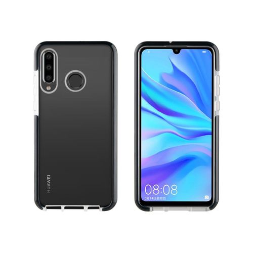 Muvit Tiger - Coque De Protection Pour Téléphone Portable - Robuste - Transparent - Pour Huawei P30 Lite