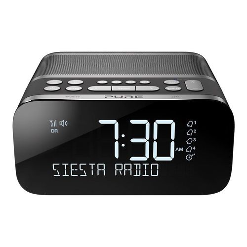 Pure Siesta S6 - Radio-réveil - Aucun système d'exploitation fourni - graphite