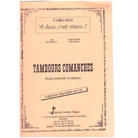 Tambours Comanches, Partition Pour Batterie Et Piano