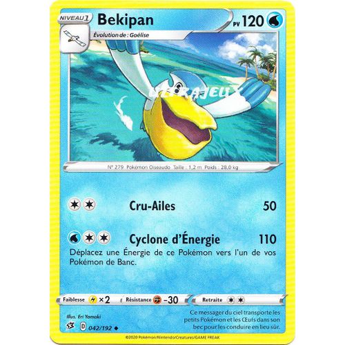 Pokémon - 42/192 - Eb02 - Epée Et Bouclier - Clash Des Rebelles - Bekipan - Peu Commune