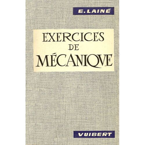 Exercices De Mecanique