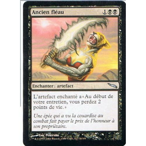 Ancien Fléau  - Magic Mtg - Mirrodin 76 - U