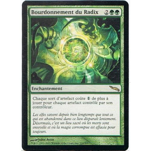 Bourdonnement Du Radix  - Magic Mtg - Mirrodin 122 - R