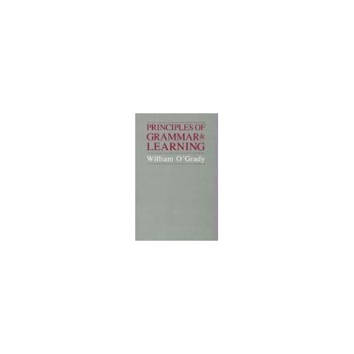 Principles Of Grammar And Learning