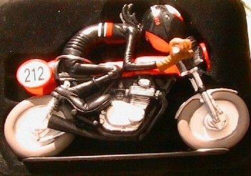 Joe Bar Team Chris Deb Bike Honda 350 Cb Kitee Racing Figurine En Resine
