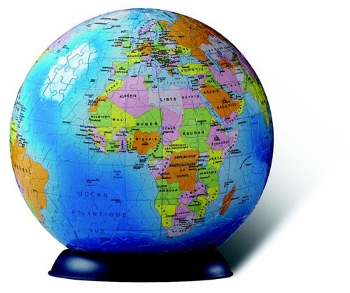Puzzle Ball Mappemonde