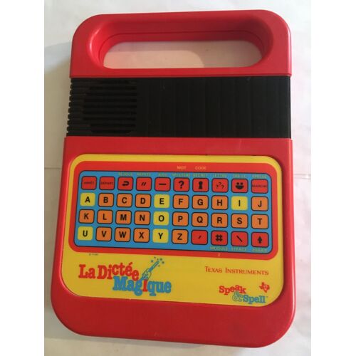 Texas Instruments – Dictée Magique Modul Vowel – Livret Français – Occasion