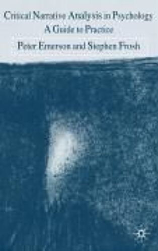 Critical Narrative Analysis In Psychology