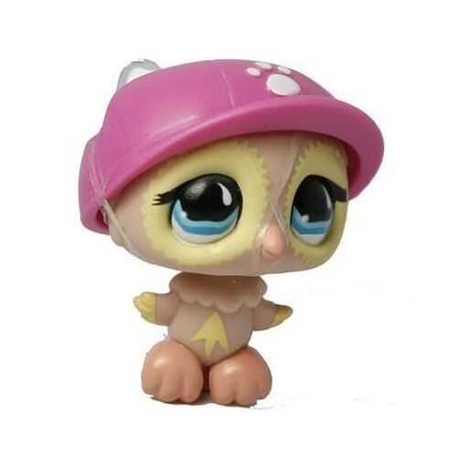 Figurine Littlest Pet Shop Hibou/Chouette - Modèle N°1373 BIS - Occasion