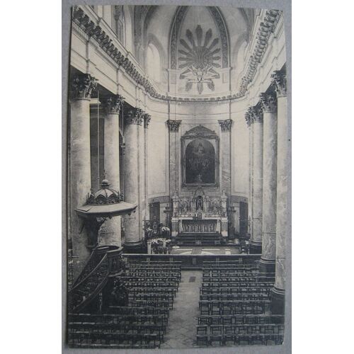 Liège. Collège St Servais. L'eglise. Petit Sceau De L'etat 10 Olive - N° 420. Walcourt. Flamme