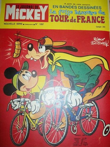 * Le Journal De Mickey* Nouvelle Serie  N° 1097 : Le Journal De Mickey