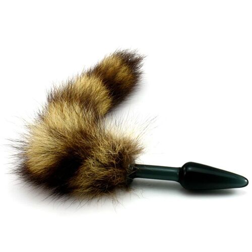 Queue De Renard En Verre Noir, Plug Anal Pour Chien, Jouet Sexuel, Balle, Point G, Queue De Chat, Couple, Amoureux De La Nuit, Produits Sexuels