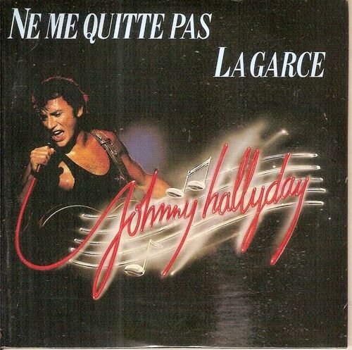 Johnny Hallyday - Cd Single - Ne Me Quitte Pas - La Garce