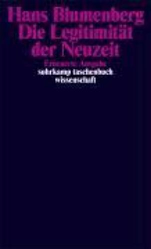 Die Legitimität Der Neuzeit