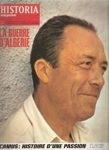 Historia Magazine N° 210 : Camus : Histoire D'une Passion