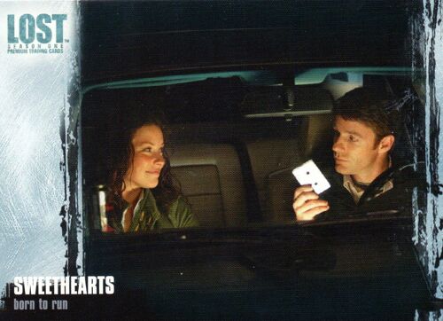 Trading Card Lost Saison 1 N°44 Sweethearts Evangeline Lilly Mackenzie Astin