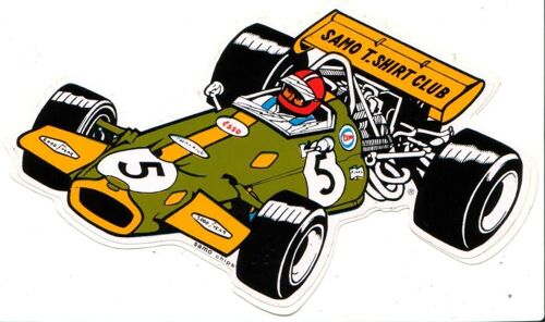 Autocollant Samo T. Shirt Club Formule 1