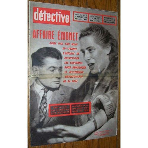 Detective N° 753 Du 02/12/1960