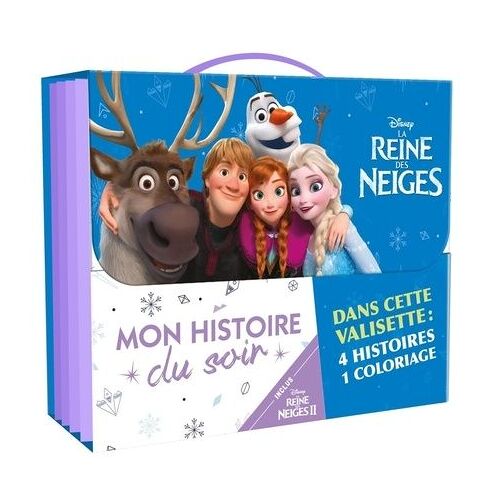 Valisette La Reine Des Neiges - Coffret En 5 Volumes : La Reine Des Neiges - L'histoire Du Film - La Reine Des Neiges Ii - L'histoire Du Film - Le Fantôme D'arandelle - La Parade De L'été -...