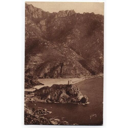 Porto - Le Rocher Et Le Château - Cpa De 1920 Avec Timbre Et Cachet