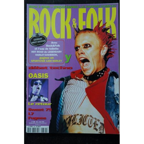 Rock & Folk 360 Oasis Le Retour The Prodigy Sweet 75 L7 Fugees