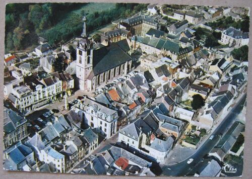 Chimay. Le Centre. Vue Aérienne. Panorama. Eglise. Roi Baudouin Type Marchand, 2 F Vert - Y&t 1066