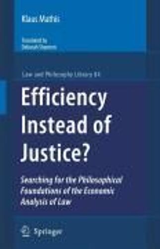 Efficiency Instead Of Justice?