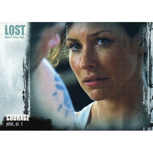 Trading Card Lost Saison 1 N°3 Courage Evangeline Lilly Kate