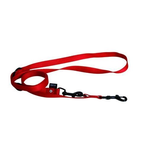 Laisse Nyl 3p 20-200 Rouge