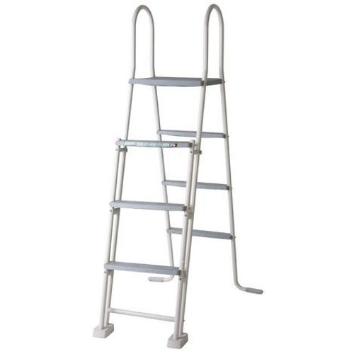 Echelle de piscine hors sol 2 x 3 marches avec plateforme