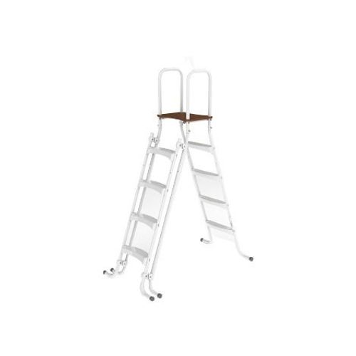 Échelle de sécurité métal 1,40 m pour piscine hors-sol - C9340