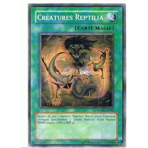 Créatures Reptilia - Yu-Gi-Oh! - Sovr-Fr050 - C