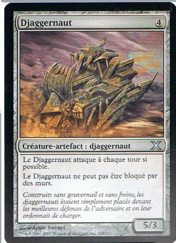 Djaggernaut  - Magic Mtg - 10ème Edition 328 - U