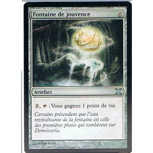 Fontaine De Jouvence - Magic Mtg - 10ème Edition 323 - U