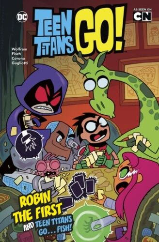 Robin The First And Teen Titans Go ... Fish