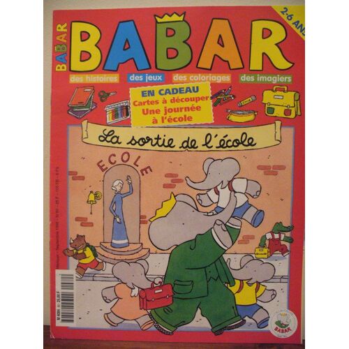 Babar  N° 80 : La Sortie De L'école