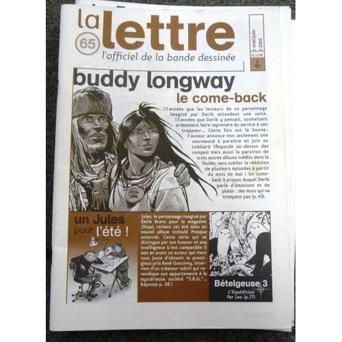 La Lettre De Dargaud   N° 65
