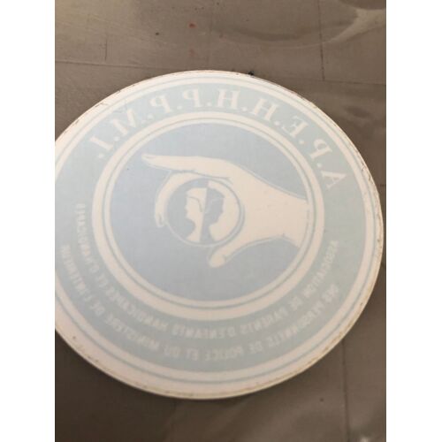 Association De Parents D'enfants Handicapés Et D'handicapes Des Personnels De Police Et Du Ministère De L'intérieur Apehhppmi - Autocollant Sticker 10 Cm - 1980