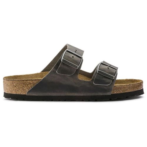Sandale Birkenstock Arizona Velours 552801 Marron
