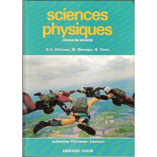 Sciences Physiques, Classe De 6e