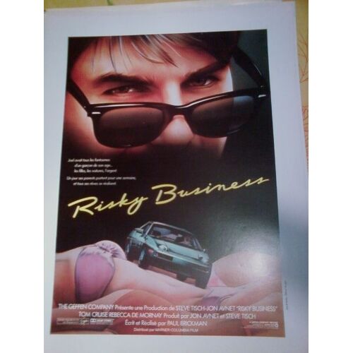 Risky Business , Affiche De Cinéma 24x32