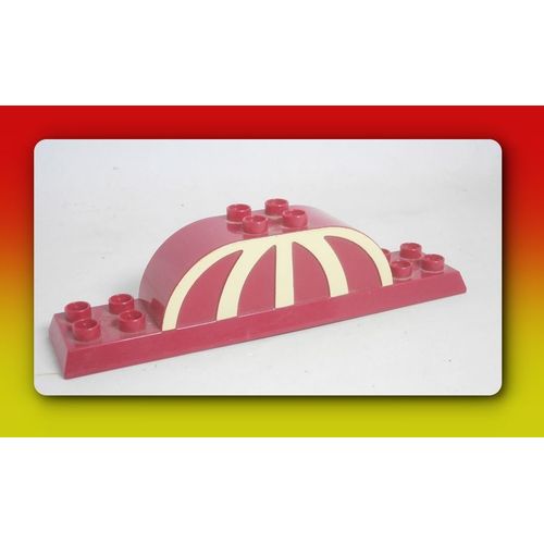 Pièce de rechange - Disney Cars Piston Cup - Partie supérieure arche vainqueur - LEGO DUPLO set 7767 - 2007